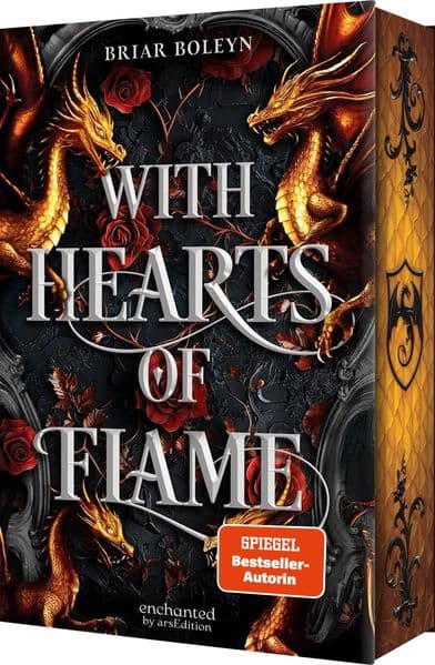 With Hearts of Flame (Bloodwing Academy 4)