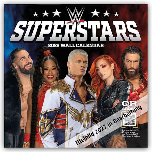 WWE Superstars - Wrestling Superstars 2027 - Wandkalender