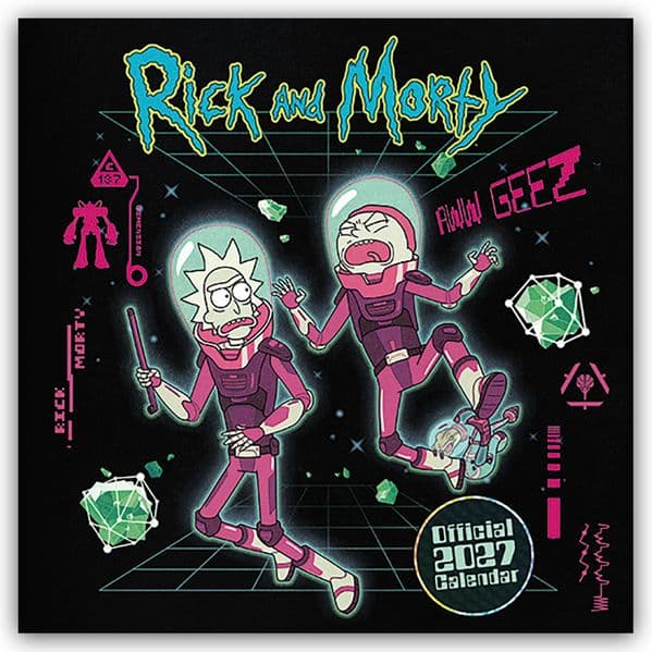 Rick and Morty - Offizieller Kalender 2027 - Wandkalender