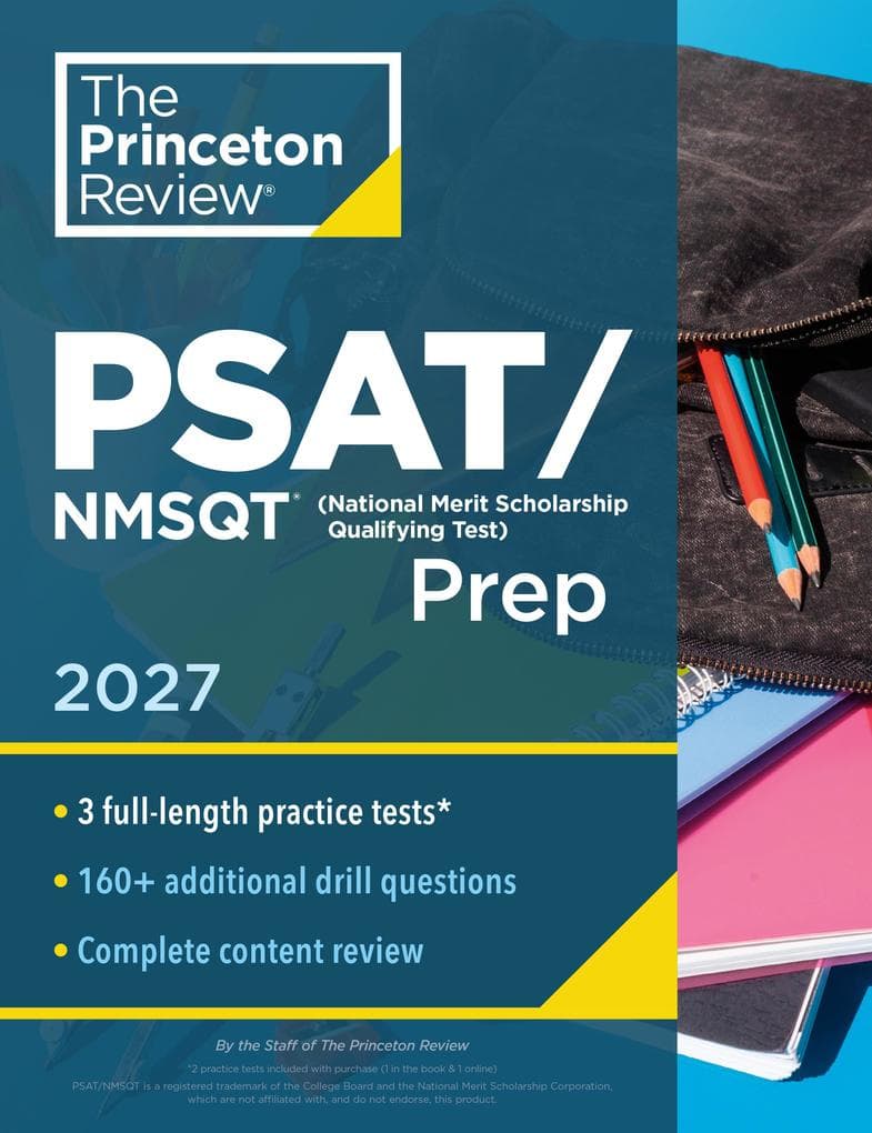 Princeton Review PSAT/NMSQT Prep, 2027