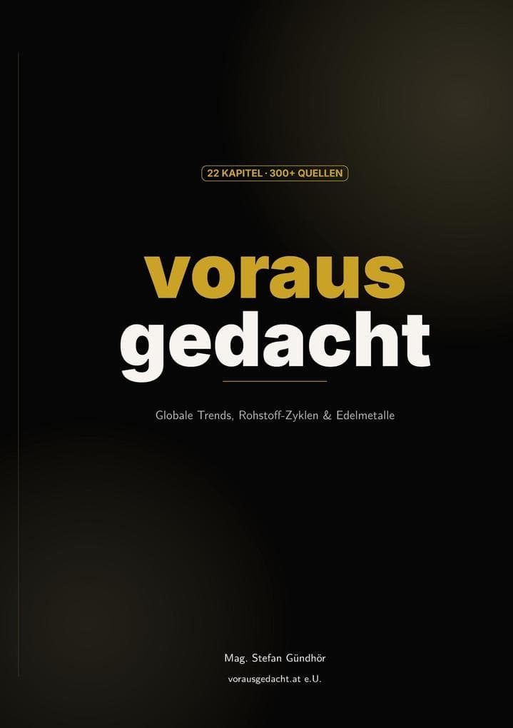 vorausgedacht: Globale Trends, Rohstoff-Zyklen & Edelmetalle
