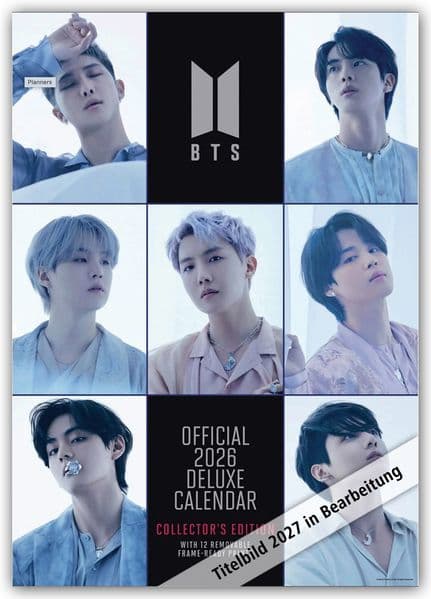 BTS - Bangtan Boys 2027 - A3-Deluxe-Posterkalender