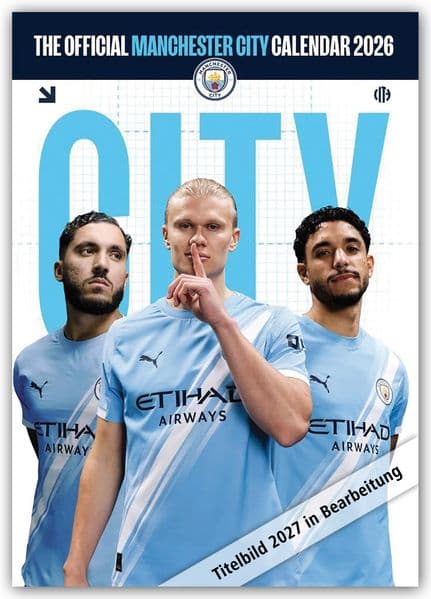 Manchester City FC 2027 - A3-Posterkalender