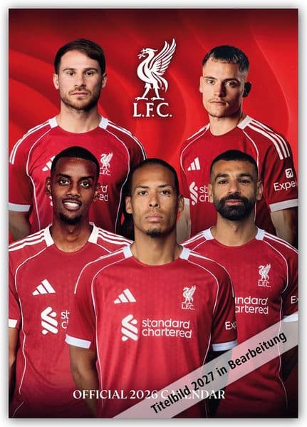 Liverpool FC 2027 - A3-Posterkalender