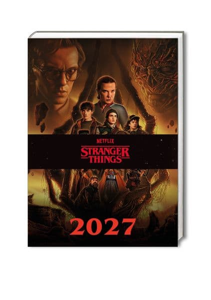 Stranger Things - A5-Tischkalender 2027