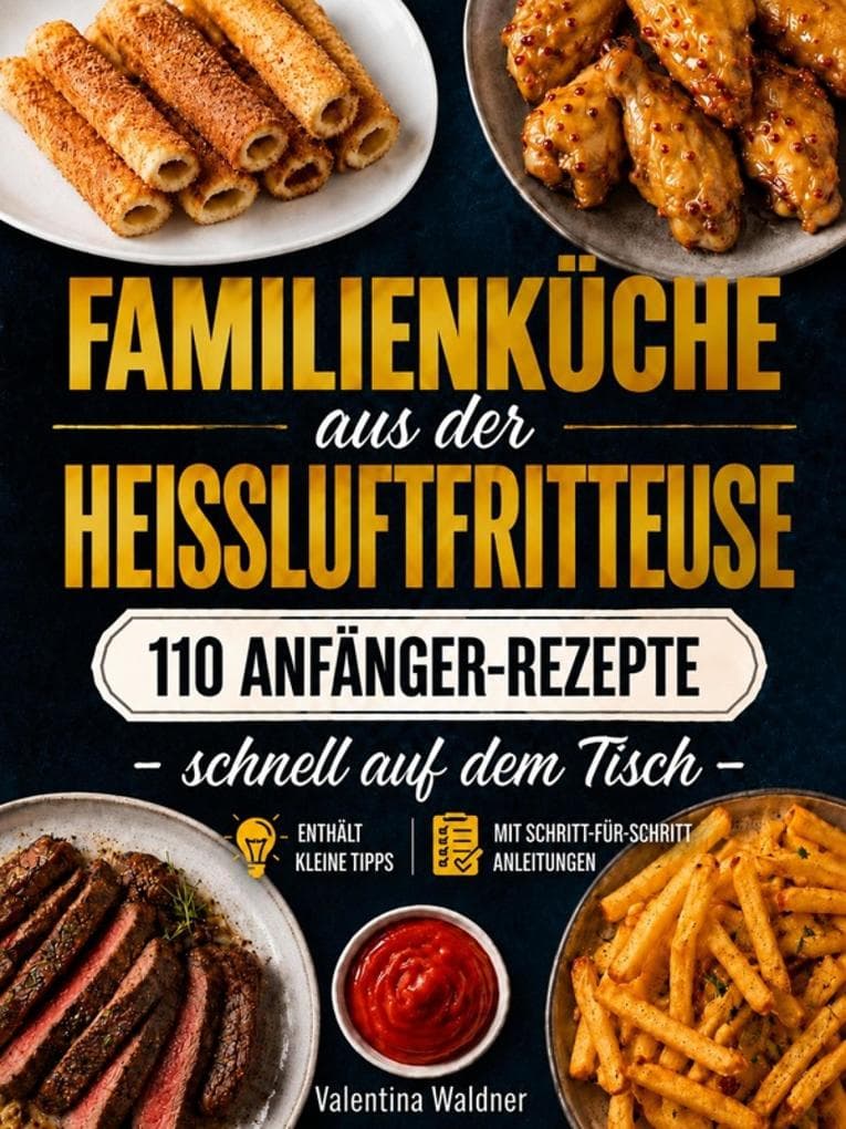 Familienküche aus der Heißluftfritteuse