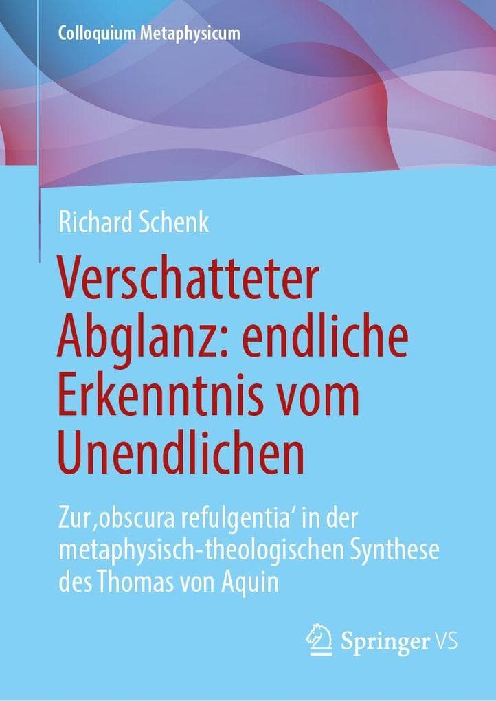 Verschatteter Abglanz: endliche Erkenntnis vom Unendlichen