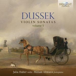 Dussek:Violin Sonatas,Volume 5