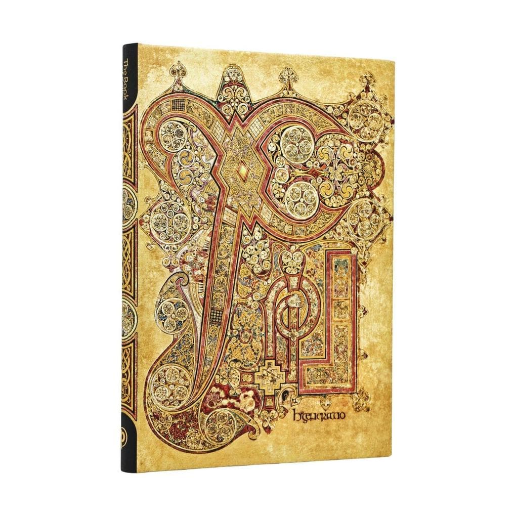 Generatio (The Book of Kells) Midi Unlined Hardcover Journal (Elastic Band Closure)