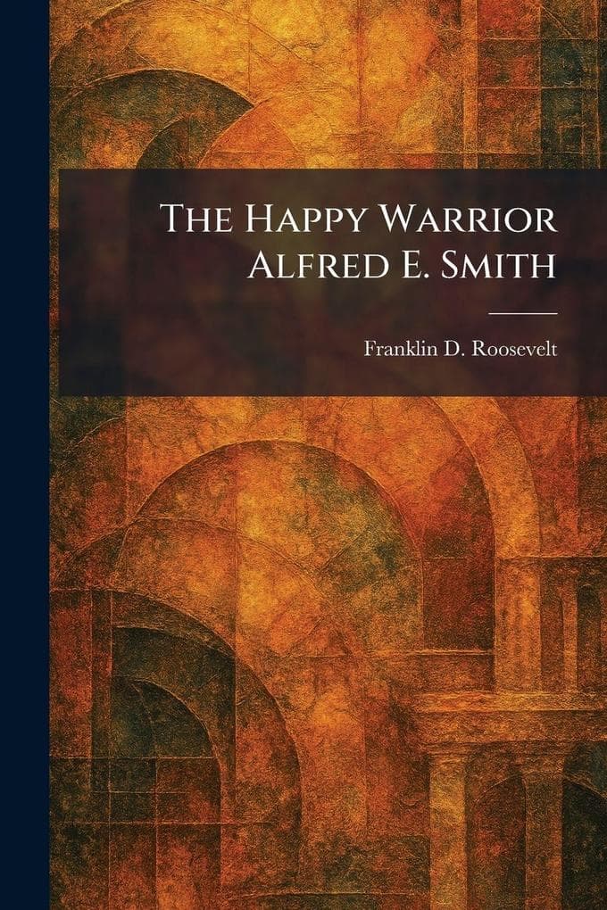 The Happy Warrior Alfred E. Smith