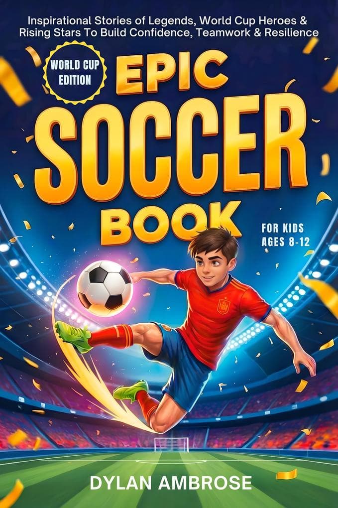 Epic Soccer Book for Kids Ages 8-12