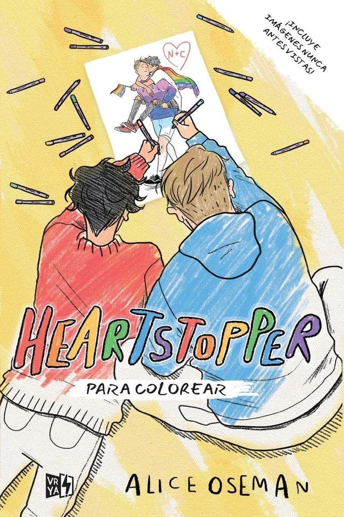 Heartstopper para colorear