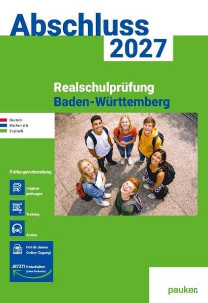 Realschule Baden-Württemberg | pauker Aufgabenband 2027
