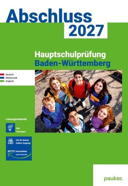 Hauptschule Baden-Württemberg | pauker Lösungsband 2027