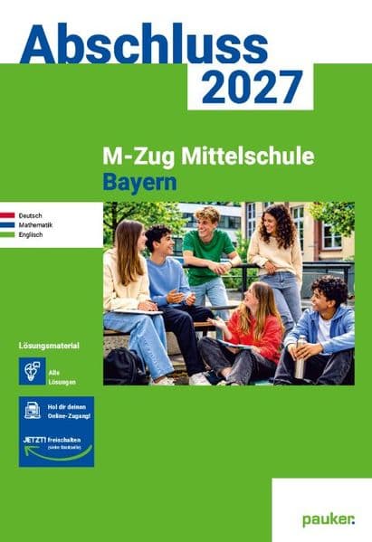 M-Zug Mittelschule Bayern | pauker Lösungsband 2027