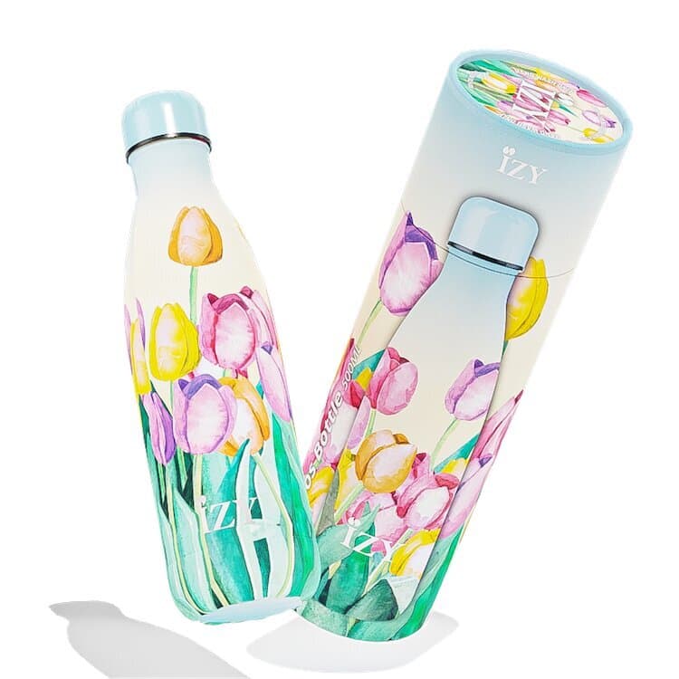 IZY Bottle - Tulip Field - 500ml