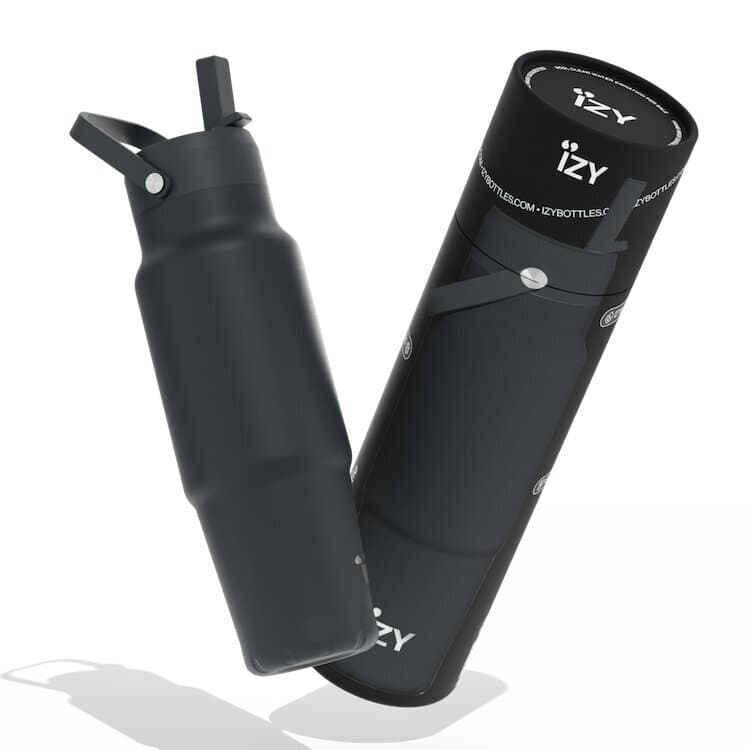 IZY Travel Bottle - Black - 900ml
