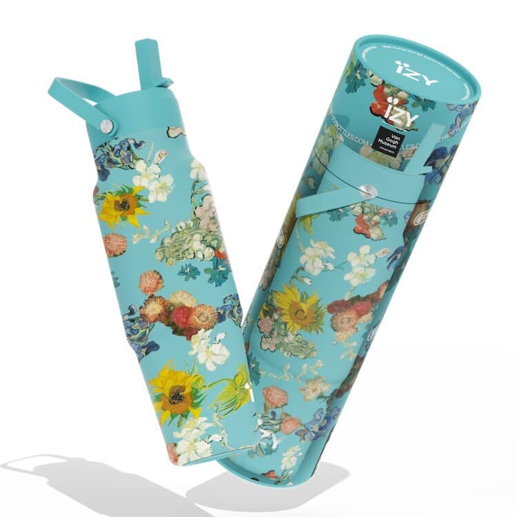 IZY Travel Bottle - Vincent's Flowers - 900ml