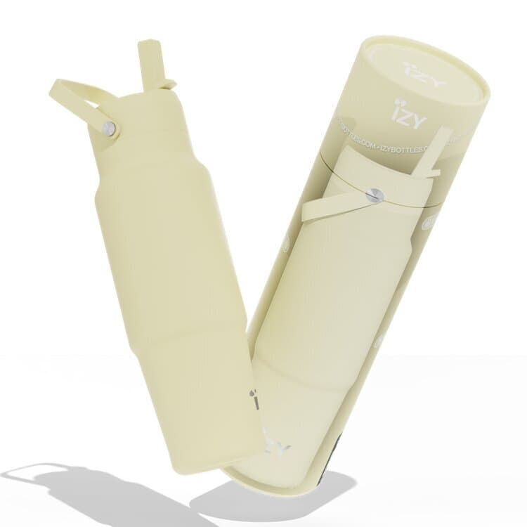 IZY Travel Bottle - Butter Yellow - 900ml