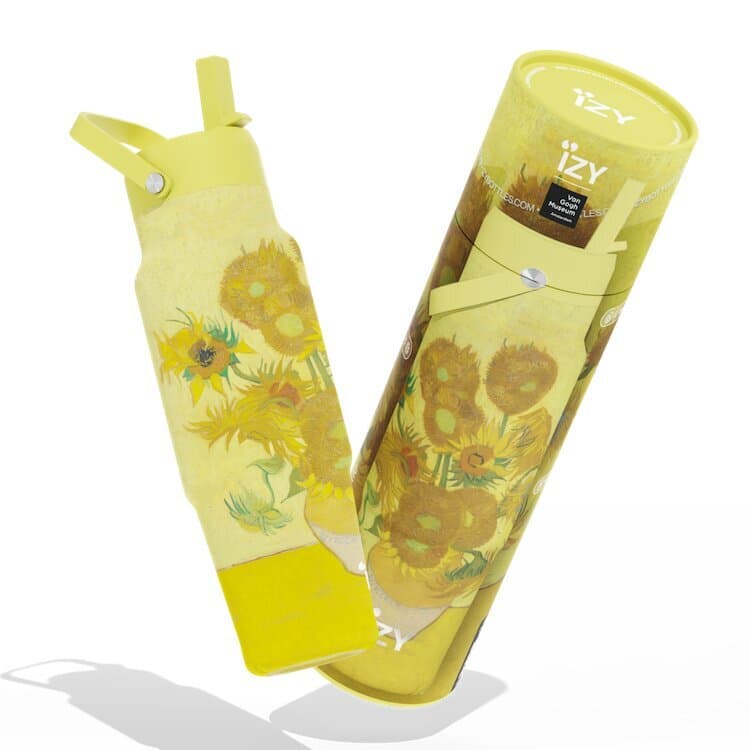IZY Travel Bottle - Sunflowers - 900ml