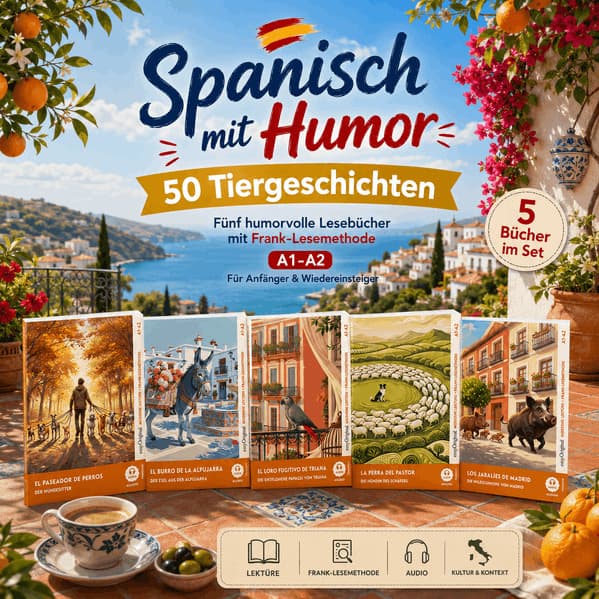Spanisch mit Humor: 50 Tiergeschichten A1-A2 (+ Audio-Online), m. 1 Audio, m. 1 Audio