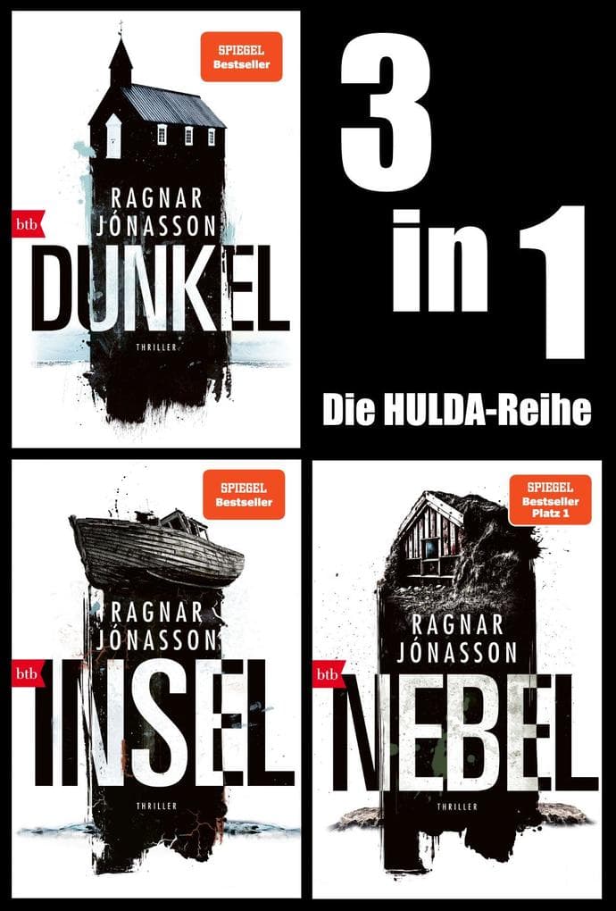 HULDA Band 1-3 - Dunkel/Insel/Nebel