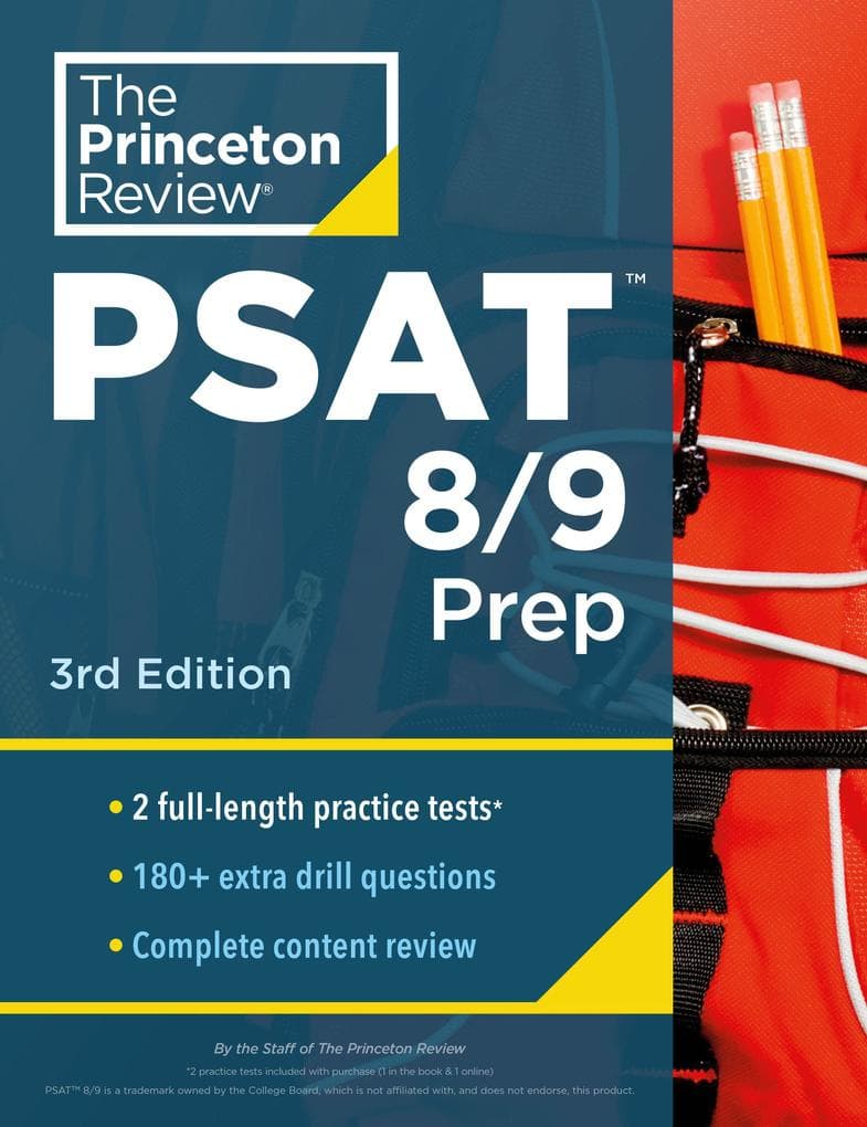Princeton Review PSAT 8/9 Prep, 3rd Edition