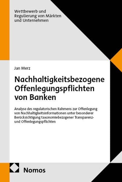 Nachhaltigkeitsbezogene Offenlegungspflichten von Banken