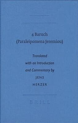 4 Baruch (Paraleipomena Jeremiou)