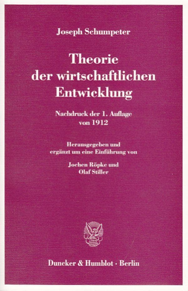 Theorie der wirtschaftlichen Entwicklung