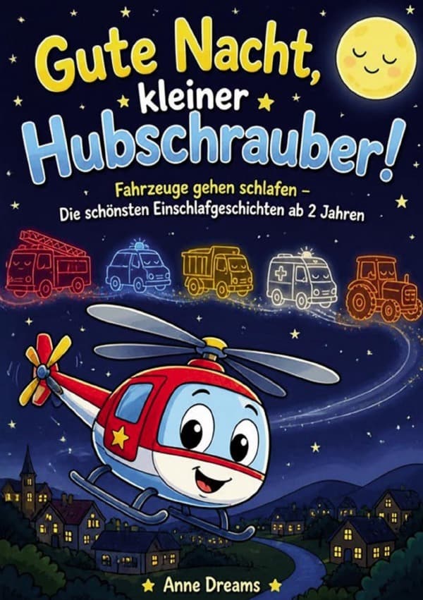 Gute Nacht, kleiner Hubschrauber!