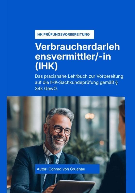 Der § 34k GewO Verbraucherdarlehensvermittler (IHK)