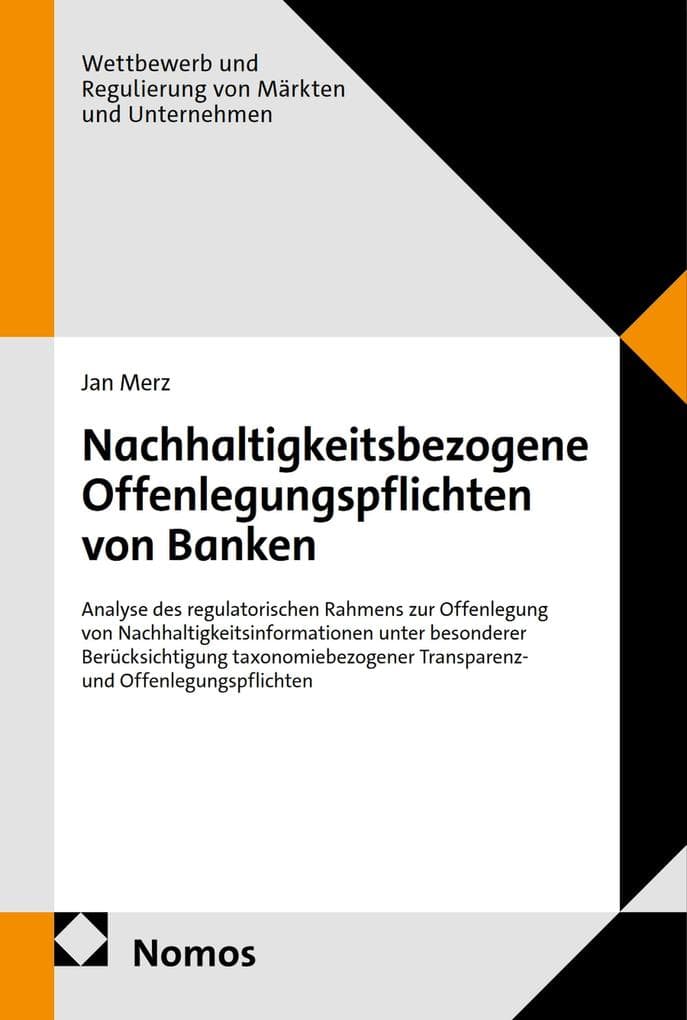 Nachhaltigkeitsbezogene Offenlegungspflichten von Banken