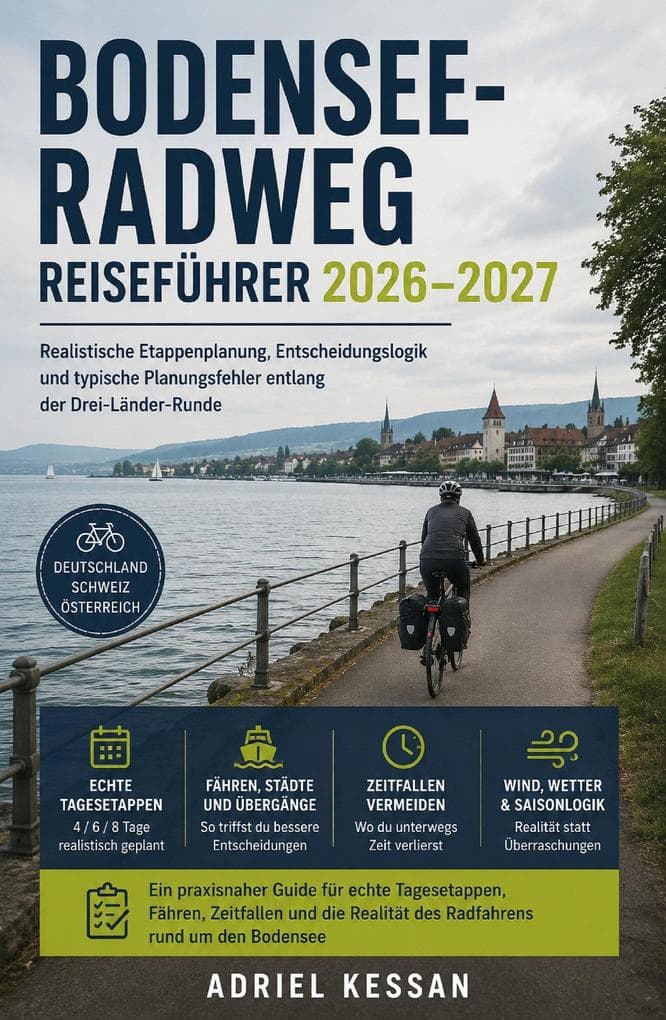 Bodensee-Radweg Reiseführer 2026-2027