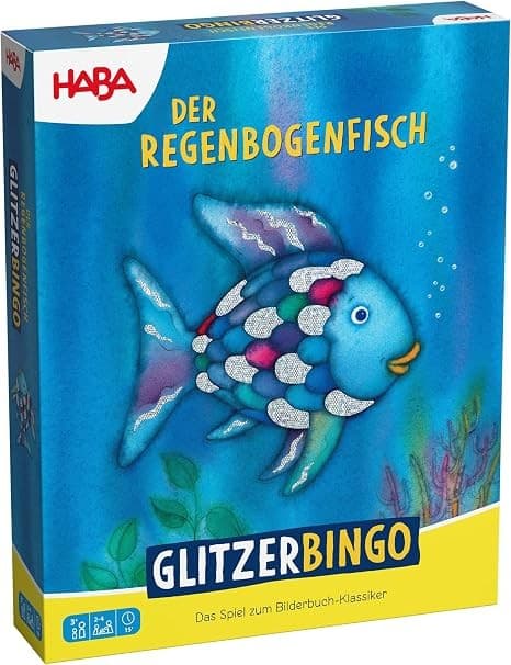 Der Regenbogenfisch - Glitzer-Bingo
