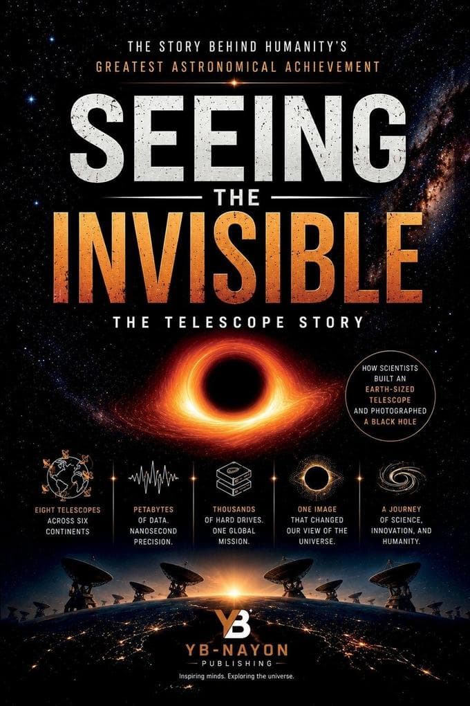 Seeing the Invisible: How Scientists Built a Telescope the Size of the Earth, Photographed a Black Hole, and Changed Astronomy Forever: The Complete Event Horizon Telescope Story for Adult Readers