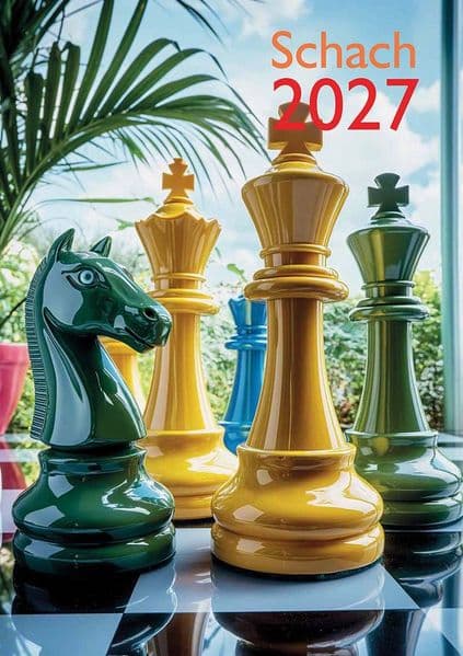 Wandkalender SCHACH 2027 A4