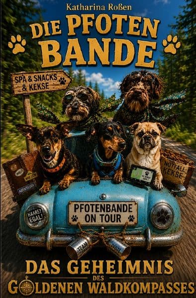 Die Pfotenbande - Das Geheimnis des Goldenen Waldkompasses