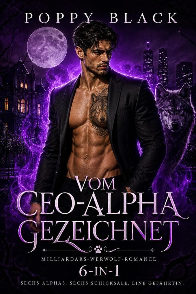 Vom CEO-Alpha gezeichnet: Milliardärs-Werwolf-Romance 6-in-1