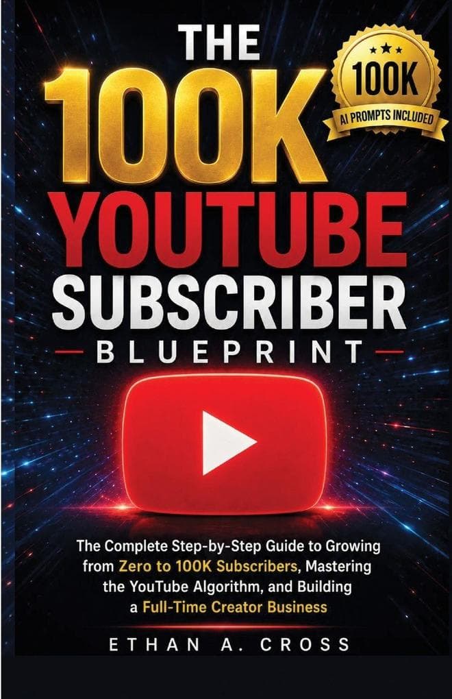 THE 100K YOUTUBE SUBSCRIBER BLUEPRINT