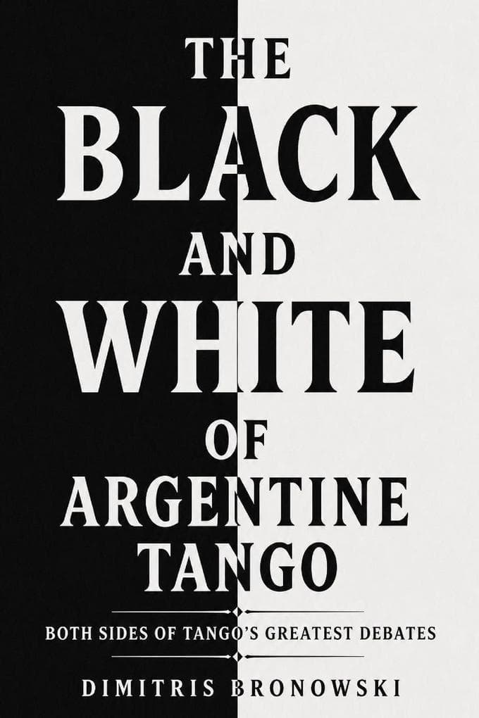 The Black and White of Argentine Tango