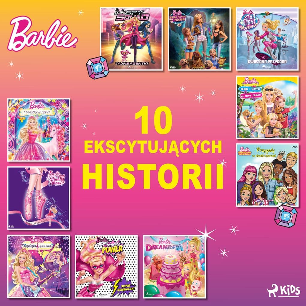 Barbie - 10 ekscytujcych historii