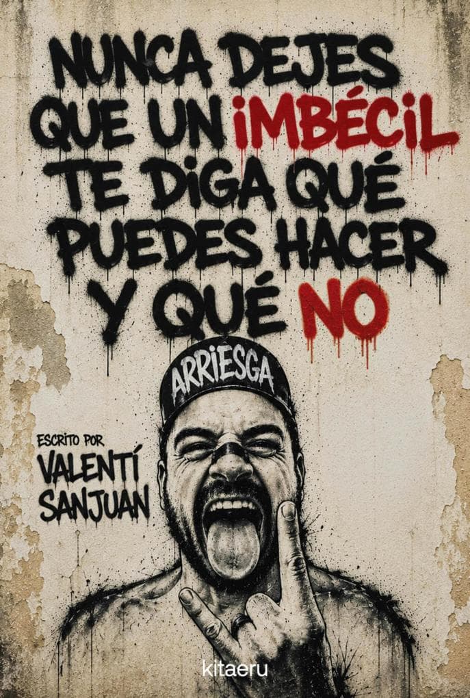 Nunca dejes que un imbécil te diga qué puedes hacer y qué no