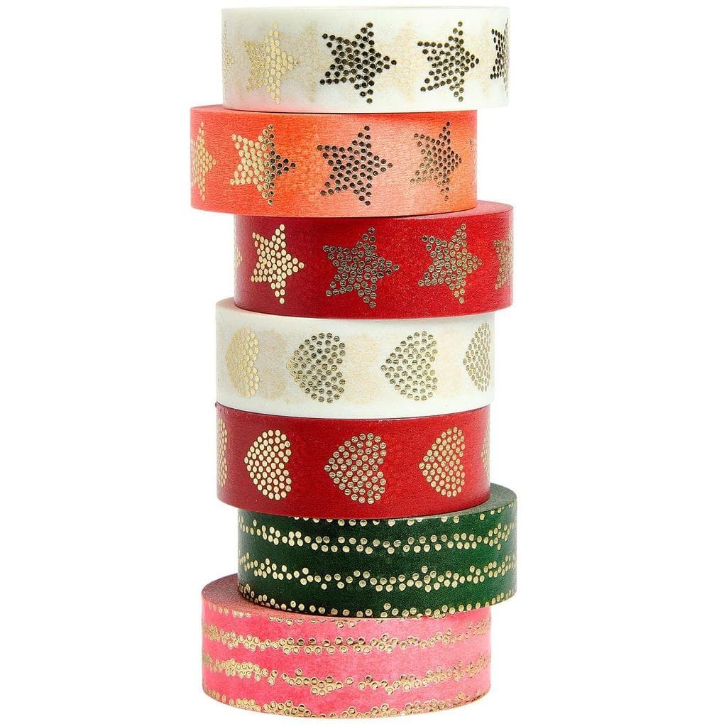 Maxi Tape Set, Sterne / Herzen FSC MIX