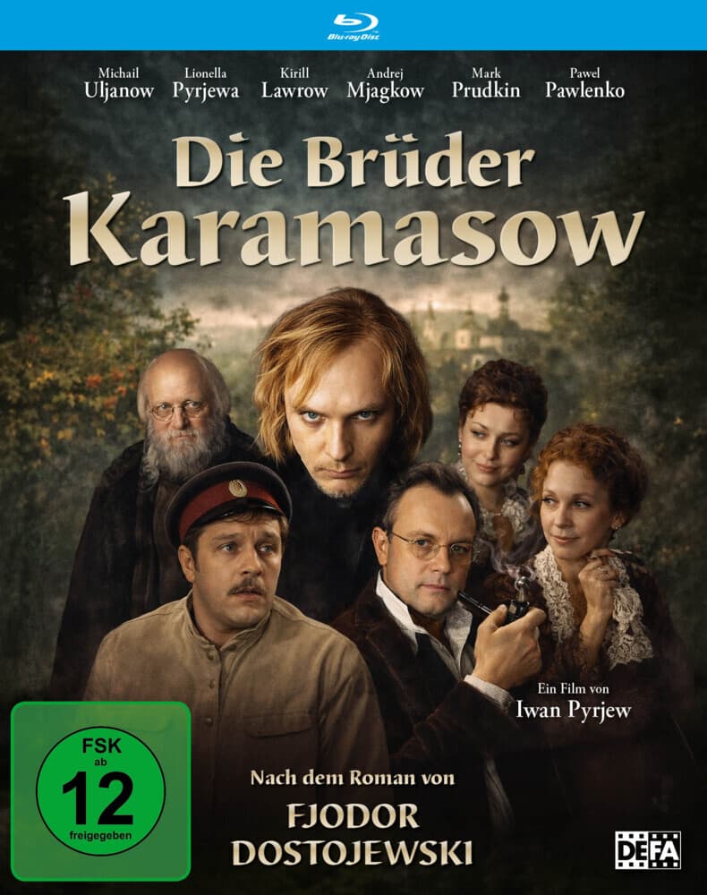 Die Brüder Karamasow - Der komplette Spielfilm-Dreiteiler,1 Blu-ray
