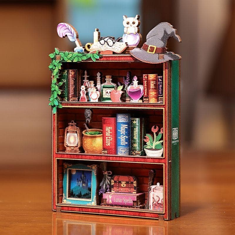 Mini-Booknook Magic Bookshelf