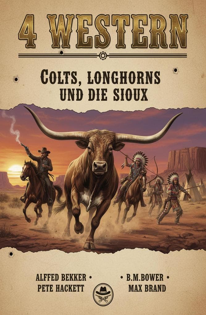4 Western: Colts, Longhorns und die Sioux