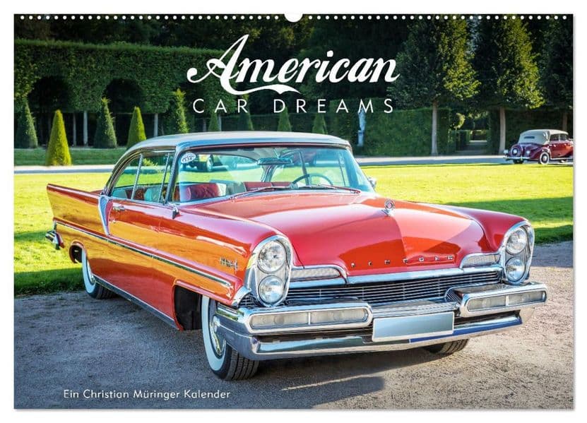 American Car Dreams (Wandkalender 2027 DIN A2 quer), CALVENDO Monatskalender