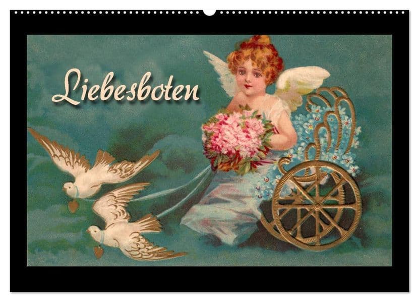 Liebesboten (Wandkalender 2027 DIN A2 quer), CALVENDO Monatskalender