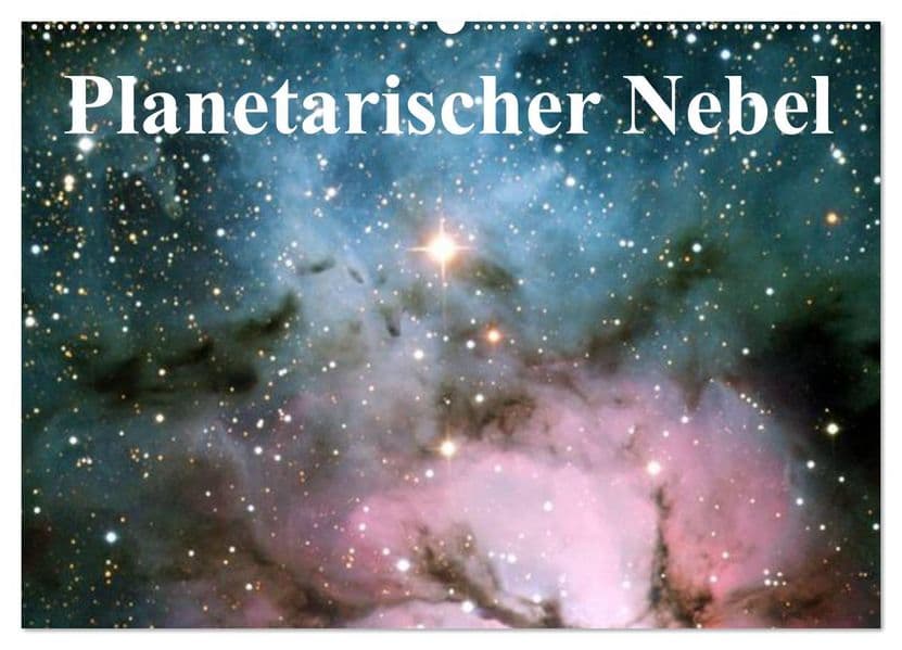 Planetarischer Nebel (Wandkalender 2027 DIN A2 quer), CALVENDO Monatskalender
